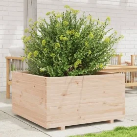 Massive Holzblumenkasten aus Kiefer 90x90x49,5 cm von vidaXL, Töpfe und Pflanzgefäße - Ref: Foro24-3282534, Preis: 197,71 €, ...