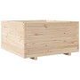 Jardinera madera maciza de pino 90x90x49,5 cm de vidaXL, Maceteros y jardineras - Ref: Foro24-3282534, Precio: 200,28 €, Desc...