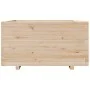 Jardinera madera maciza de pino 90x90x49,5 cm by vidaXL, Pots and planters - Ref: Foro24-3282534, Price: 197,70 €, Discount: %