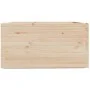 Massive Holzblumenkasten aus Kiefer 90x90x49,5 cm von vidaXL, Töpfe und Pflanzgefäße - Ref: Foro24-3282534, Preis: 197,70 €, ...
