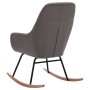 Hellgrauer Stoffschaukelstuhl von vidaXL, Schaukelstühle - Ref: Foro24-289537, Preis: 146,26 €, Rabatt: %