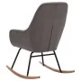 Light gray fabric rocking chair by vidaXL, Rocking chairs - Ref: Foro24-289537, Price: 144,64 €, Discount: %