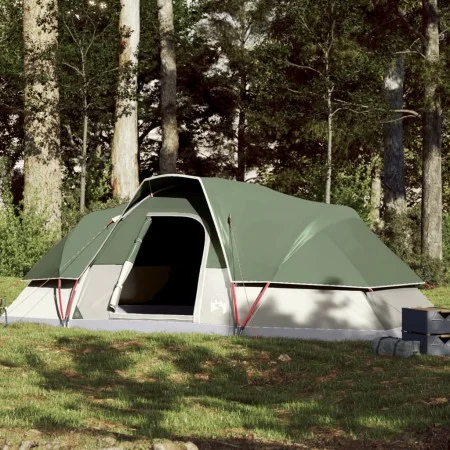 Tienda de campaña familiar iglú 9 personas impermeable verde by vidaXL, tents - Ref: Foro24-94563, Price: 159,24 €, Discount: %