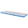 Inflatable gymnastics mat with pump 700x100x10 cm PVC blue by vidaXL, Pilates and yoga mats - Ref: Foro24-91925, Price: 243,6...