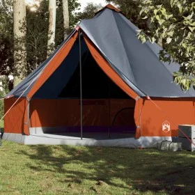 Familiengeschäft Tipi für 10 Personen, wasserdicht, grau orange. von vidaXL, Zelte - Ref: Foro24-94596, Preis: 231,40 €, Raba...
