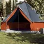 Tienda familiar tipi 10 personas impermeable gris naranja de vidaXL, Tiendas de campaña - Ref: Foro24-94596, Precio: 231,96 €...