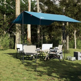 Lona de camping impermeable azul 300x294 cm
