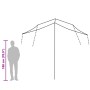 Lona de camping impermeable azul 300x294 cm