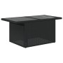Set de sofás de jardín 11 pzas y cojines ratán sintético negro by vidaXL, Garden sets - Ref: Foro24-3268145, Price: 733,42 €,...