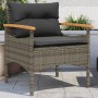Set de sofá de jardín 3 pzas y cojines ratán sintético gris by vidaXL, Garden sets - Ref: Foro24-368405, Price: 205,80 €, Dis...