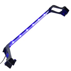 Luz LED para acuario con abrazaderas azul y blanco 55-70 cm