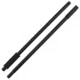 Mango de horquilla de rastrillo acero negro Ø3,5x127,5 cm by vidaXL, livestock feeding - Ref: Foro24-172482, Price: 15,66 €, ...