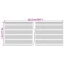 Gartensichtschutzwände 10 Stück Schwarz PVC 252,5x19 cm von vidaXL, Zaunpaneele - Ref: Foro24-4005547, Preis: 38,09 €, Rabatt: %
