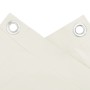Sichtschutz-Balkonbildschirm aus weißem PVC 1000x75 cm von vidaXL, Zaunpaneele - Ref: Foro24-4005402, Preis: 38,83 €, Rabatt: %
