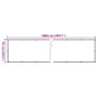 Pantalla de privacidad de balcón PVC blanco 1000x75 cm by vidaXL, fence panels - Ref: Foro24-4005402, Price: 38,83 €, Discoun...