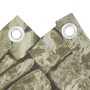 Pantalla de privacidad de balcón PVC look piedra 600x75 cm de vidaXL, Paneles de vallas - Ref: Foro24-4005423, Precio: 26,68 ...