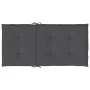 Garden chair cushion low backrest 6 units anthracite Oxford fabric by vidaXL, Cushions for chairs and sofas - Ref: Foro24-314...