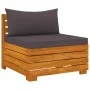Set of 12 solid acacia wood garden furniture and cushions. by vidaXL, Garden sets - Ref: Foro24-3087321, Price: 1,00 €, Disco...