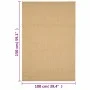 Alfombra de sisal natural 100x150 cm de vidaXL, Alfombras - Ref: Foro24-136311, Precio: 80,17 €, Descuento: %