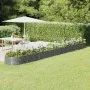 Pflanzbeet Stahl Pulverbeschichtung grau 620x80x36 cm von vidaXL, Töpfe und Pflanzgefäße - Ref: Foro24-318944, Preis: 85,51 €...
