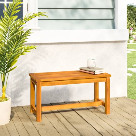 Solid acacia wood garden bench 80x35x45 cm by vidaXL, garden benches - Ref: Foro24-319418, Price: 100,33 €, Discount: %