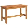 Solid acacia wood garden bench 80x35x45 cm by vidaXL, garden benches - Ref: Foro24-319418, Price: 77,75 €, Discount: %