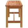 Solid acacia wood garden bench 80x35x45 cm by vidaXL, garden benches - Ref: Foro24-319418, Price: 100,33 €, Discount: %