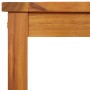 Solid acacia wood garden bench 80x35x45 cm by vidaXL, garden benches - Ref: Foro24-319418, Price: 100,33 €, Discount: %