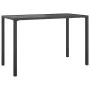 Dining table for garden in anthracite gray steel 110x54x70 cm by vidaXL, Garden tables - Ref: Foro24-364600, Price: 121,77 €,...