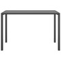Anthrazitgrauer Garten-Esstisch aus Stahl 110x54x70 cm von vidaXL, Gartentische - Ref: Foro24-364600, Preis: 125,89 €, Rabatt: %