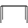 Dining table for garden in anthracite gray steel 110x54x70 cm by vidaXL, Garden tables - Ref: Foro24-364600, Price: 121,77 €,...