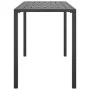 Dining table for garden in anthracite gray steel 110x54x70 cm by vidaXL, Garden tables - Ref: Foro24-364600, Price: 121,77 €,...