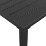 Dining table for garden in anthracite gray steel 110x54x70 cm by vidaXL, Garden tables - Ref: Foro24-364600, Price: 121,77 €,...