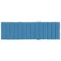 Cushion for lounger blue melange fabric 200x60x4 cm by vidaXL, Cushions for chairs and sofas - Ref: Foro24-4002513, Price: 43...