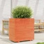 Solid wax brown pine wood planter 70x40x72.5 cm by vidaXL, Pots and planters - Ref: Foro24-3282591, Price: 201,34 €, Discount: %