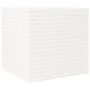 Solid white pine wood planter 70x70x68.5 cm by vidaXL, Pots and planters - Ref: Foro24-3282475, Price: 232,36 €, Discount: %