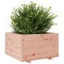 Jardinera madera maciza de abeto Douglas 80x80x49,5 cm by vidaXL, Pots and planters - Ref: Foro24-3282532, Price: 184,98 €, D...