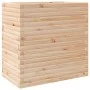 Jardinera madera maciza de pino 70x40x68,5 cm de vidaXL, Maceteros y jardineras - Ref: Foro24-3282484, Precio: 155,38 €, Desc...