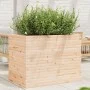 Jardinera madera maciza de pino 90x60x68,5 cm by vidaXL, Pots and planters - Ref: Foro24-3282499, Price: 209,44 €, Discount: %
