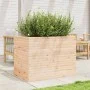 Jardinera madera maciza de pino 90x60x68,5 cm by vidaXL, Pots and planters - Ref: Foro24-3282499, Price: 209,44 €, Discount: %