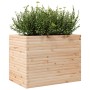 Jardinera madera maciza de pino 90x60x68,5 cm de vidaXL, Maceteros y jardineras - Ref: Foro24-3282499, Precio: 212,63 €, Desc...