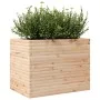 Jardinera madera maciza de pino 90x60x68,5 cm by vidaXL, Pots and planters - Ref: Foro24-3282499, Price: 209,44 €, Discount: %