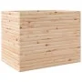 Jardinera madera maciza de pino 90x60x68,5 cm by vidaXL, Pots and planters - Ref: Foro24-3282499, Price: 209,44 €, Discount: %