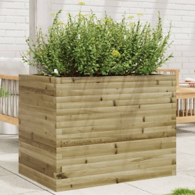Jardinera madera de pino impregnada 90x60x68,5 cm de vidaXL, Maceteros y jardineras - Ref: Foro24-3282503, Precio: 228,17 €, ...