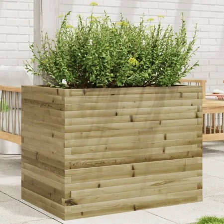 Imprägnierte Kiefernholz-Pflanzschale 90x60x68,5 cm von vidaXL, Töpfe und Pflanzgefäße - Ref: Foro24-3282503, Preis: 225,14 €...