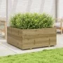 Jardinera madera de pino impregnada 100x100x49,5 cm de vidaXL, Maceteros y jardineras - Ref: Foro24-3282543, Precio: 237,91 €...