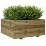 Jardinera madera de pino impregnada 100x100x49,5 cm de vidaXL, Maceteros y jardineras - Ref: Foro24-3282543, Precio: 237,91 €...