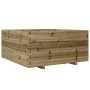 Jardinera madera de pino impregnada 100x100x49,5 cm de vidaXL, Maceteros y jardineras - Ref: Foro24-3282543, Precio: 237,91 €...