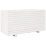 Massive Blumenkasten aus weißem Kiefernholz 90x40x49,5 cm von vidaXL, Töpfe und Pflanzgefäße - Ref: Foro24-3282555, Preis: 17...