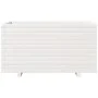 Massive Blumenkasten aus weißem Kiefernholz 90x40x49,5 cm von vidaXL, Töpfe und Pflanzgefäße - Ref: Foro24-3282555, Preis: 17...